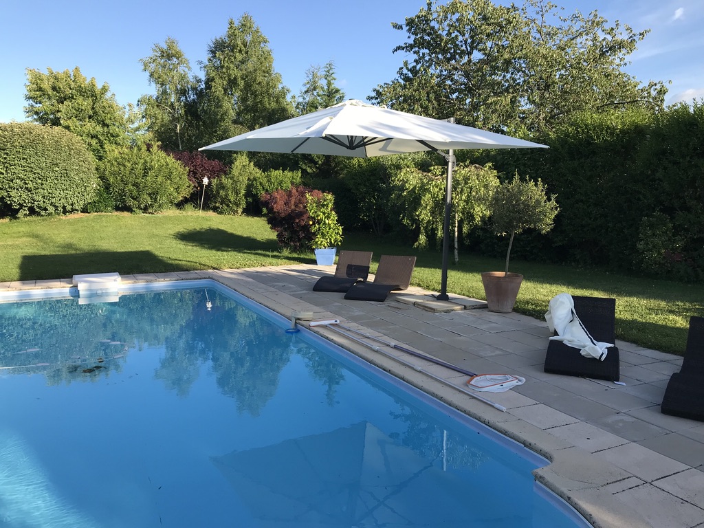 Piscine jardin ensoleillé - Villa Abricotta Espaces extérieurs location Toulouse