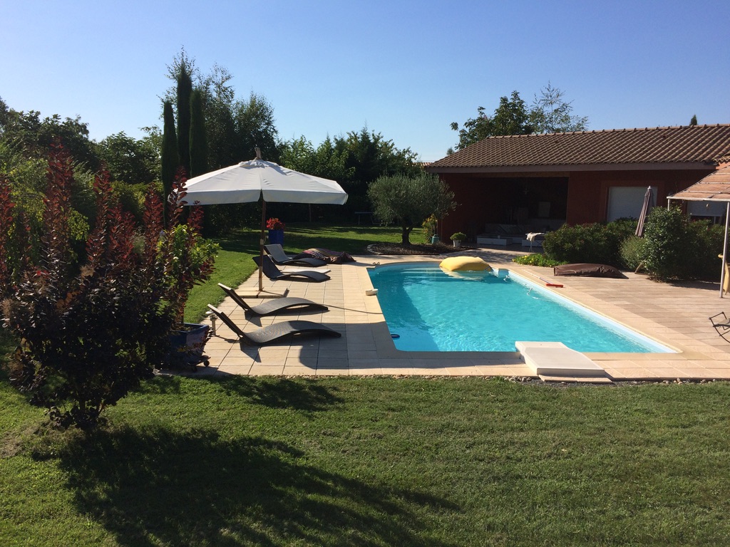 Villa Abricotta - Piscine privée avec terrasse et jardin paysager près de Toulouse