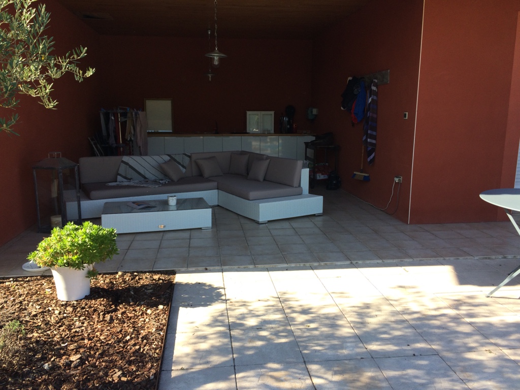 Coin détente - Villa Abricotta Espaces extérieurs location Toulouse